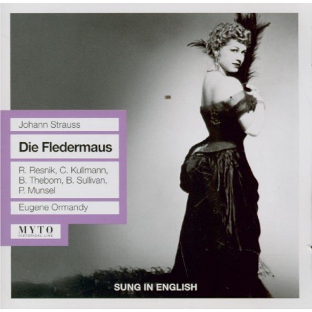 STRAUSS - Ormandy - Die Fledermaus (La chauve-souris), opérette WoO RV.5 Live Met 22 - 12 - 1951